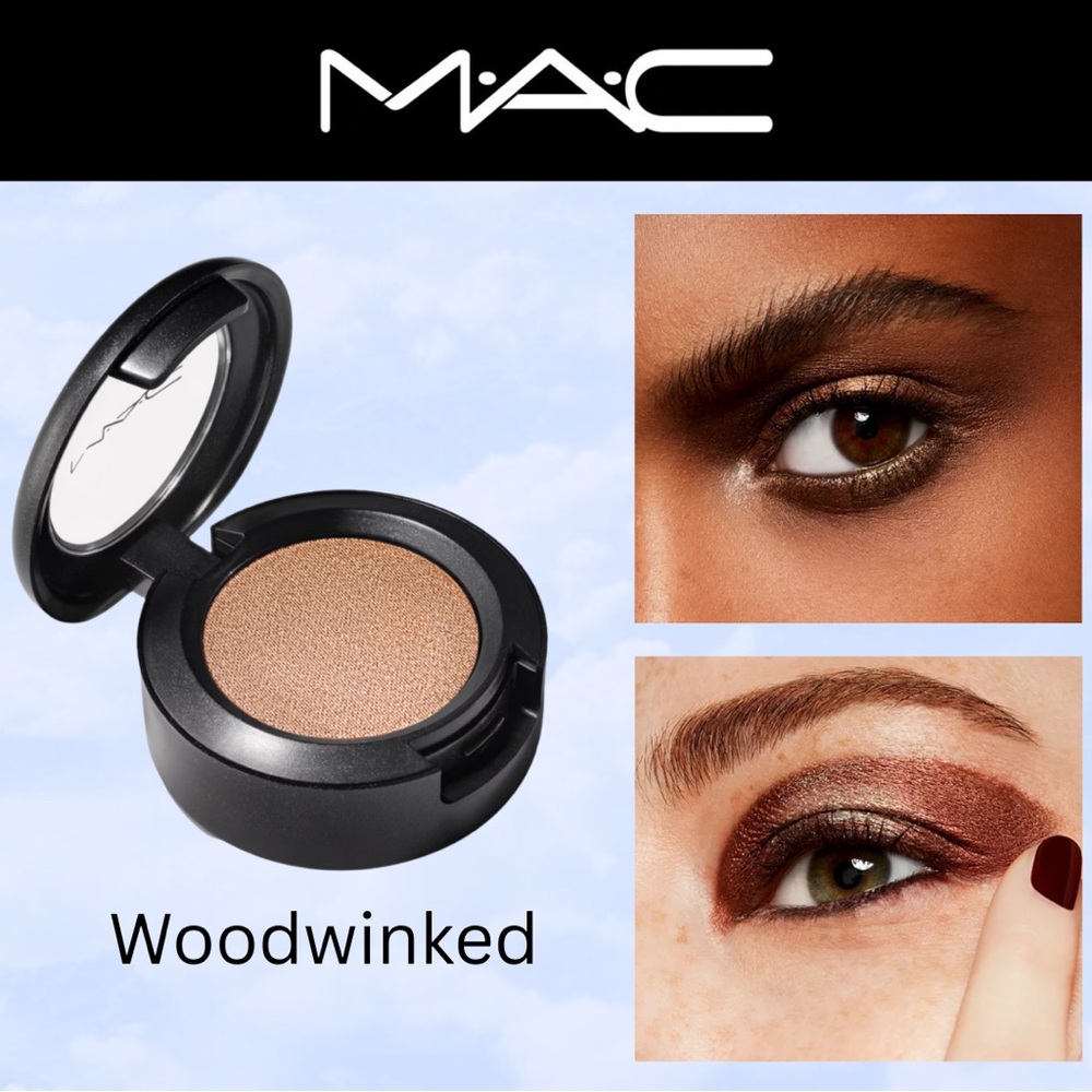 MAC Cosmetics NEW! Woodwinked Eyeshadow - Warm Bronze Rose Gold in box